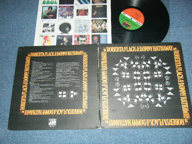 画像1: ROBERTA FLACK & DONNY HATHAWAY - ROBERTA FLACK & DONNY HATHAWAY (Matrix #A)ST-A-72245BBB-1 AT GP A)ST-A-72246BBB-1 AT GP) "RI / PRC RICHMOND press"  "Lacquer Cut By GEROGE PIROS" (Ex++/MINT-)  / 1972 US AMERICA ORIGINAL 1st Press "1841 BROADWAY Label" Used LP  
