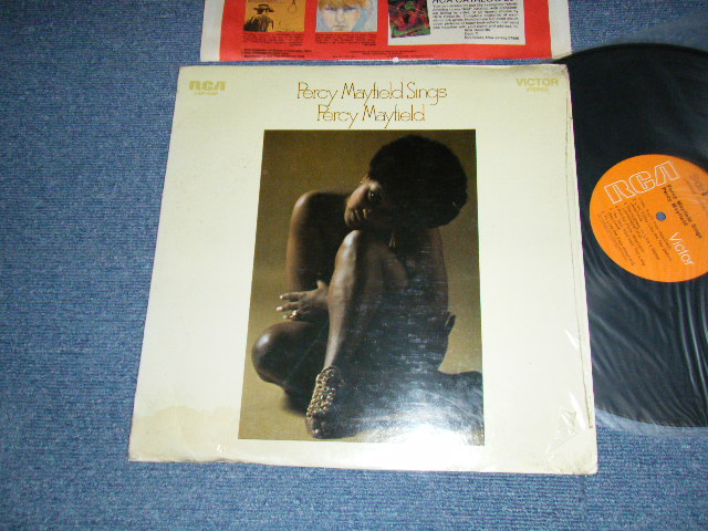 画像1: PERCY MAYFIELD - SINGS (Ex/MINT- WTRDMG)  / 1970 US AMERICA ORIGINAL 1st Press "ORANGE Label" Used LP  