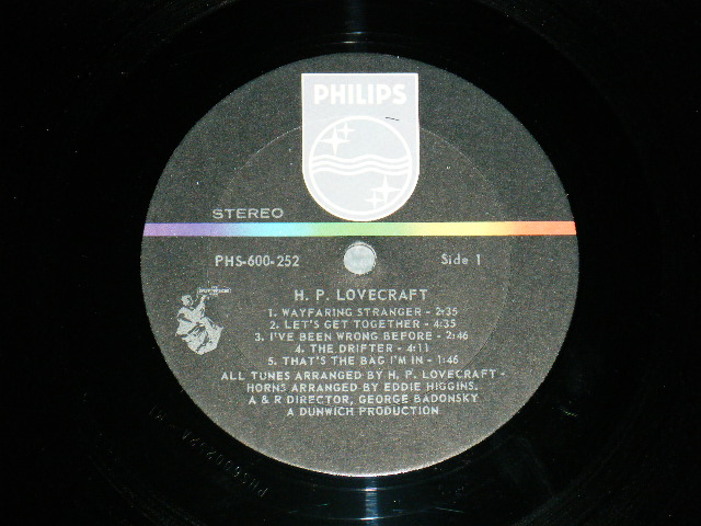 画像9: H.P. LOVE CRAFT - H.P. LOVE CRAFT  (Ex+/MINT- TAPE SEAM EDSP) / 1967 US AMERICA ORIGINAL "STEREO" Used LP  