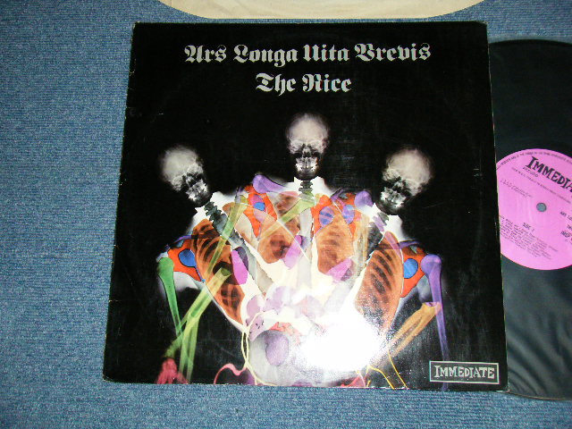 画像1: THE NICE (KEITH EMERSON) - ARS LONGA VITA BREVIS (Ex++/MINT-) / 1968 UK ENGLAND ORIGINAL 1st Press  "PINK LABEL" "STEREO" Used LP 