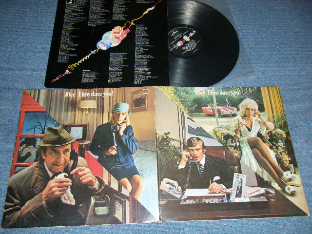 画像1: 10CC 10 CC - HOW DARE YOU! (With CUSTOM INNER) (Ex++/Ex+++) / 1975 UK ENGLAND ORIGINAL Used LP