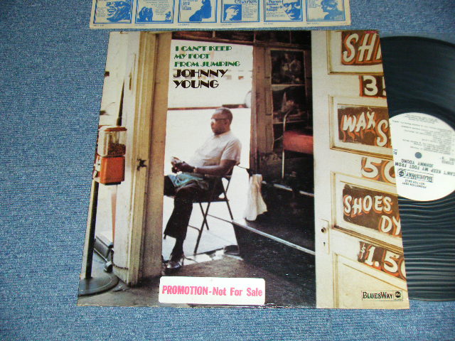 画像1: Johnny Young - I Can't Keep My Foot From Jumping (Ex++/MINT- CRACK) / 1973 US AMERICA ORIGINAL "WHITE LABEL PROMO" Used LP