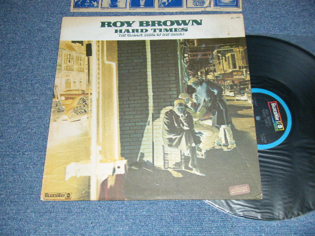 画像1: ROY BROWN - HARD TIMES (Ex+/Ex+++) / 1973 US AMERICA  ORIGINAL "PROMO SEAL on FC" Used  LP  