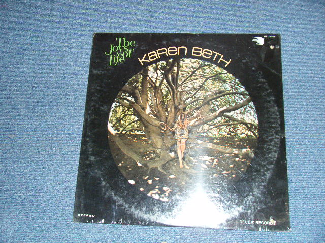 画像1: KAREN BETH - THE JOYS OF LIFE (SEALED) BB / 1969 US AMERICA ORIGINAL "Brand New SEALED" LP 