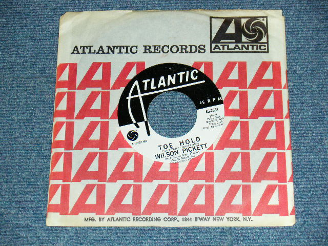 画像1: WILSON PICKETT - A) Toe Hold   B)Born To Be Wild (MINT/MINT) / 1969 US AMERICA ORIGINAL "WHITE LABEL PROMO" Used 7"45 