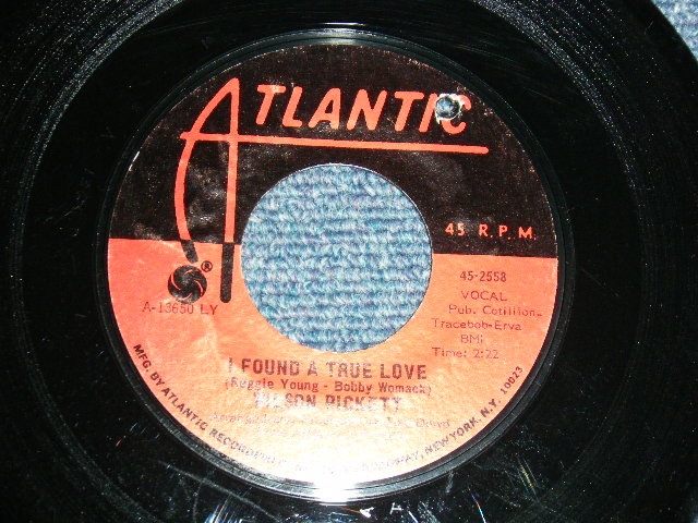画像1: WILSON PICKETT - A) I Found A True Love   B)For Better Or Worse (MINT-/MINT-BB) / 1968 US AMERICA ORIGINAL Used 7"45 