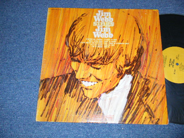画像1: JIMMY WEBB - JIM WEBB SINGS JIM WEBB (Ex++/MINT-) / 1968 US AMERICA ORIGINAL Used LP 
