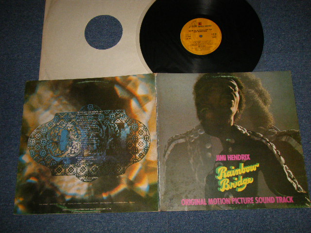 画像1: JIMI HENDRIX - RAINBOW BRIDGE : OST (Mwatrix # A1 / B1)  (eX+++/mint-)  / 1971 UK ENGLAND ORIGINAL Used LP