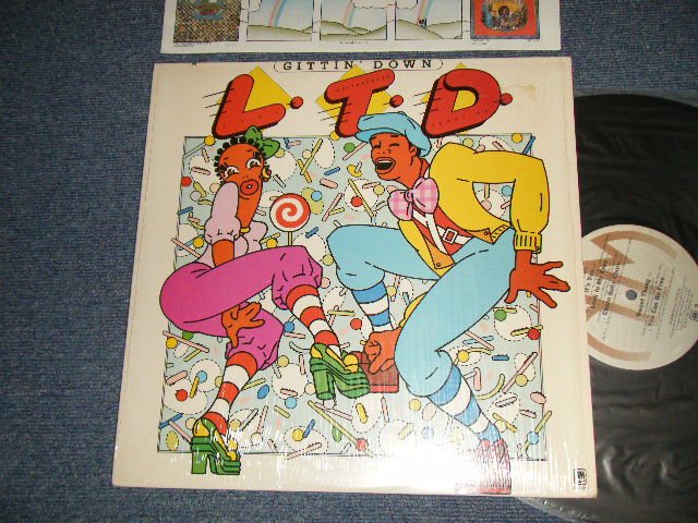 画像1: L.T.D. - GITTIN' DOWN (Ex+++/MINT- CUT OUT) / 1974 US AMERICA ORIGINAL Used LP  