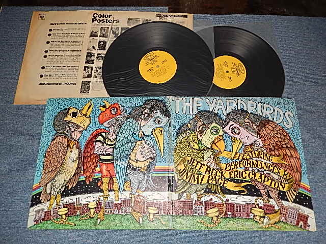 画像1: THE YARDBIRDS - FEATURING PERFORMANCES BY JEFF BECK , ERIC CLAPTON ,JIMMY PAGE (Ex++/Ex+++ WOBC, WOL) / 1970 US AMERICA ORIGINAL Used 2 LP 