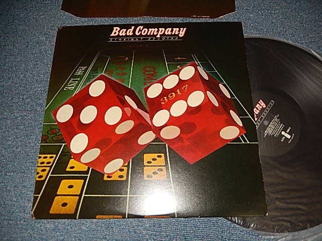 画像1: BAD COMPANY - STRAIGHT SHOOTER(With CUSTOM INNER)  (Matrix #A) ILPS-9304-1U 2 GP TML-M B) ILPS-9304-1U 1 RG TML-M ) (MINT-/MINT-) / 1975 UK ENGLAND ORIGINAL "Early EMI Press"  Used LP 