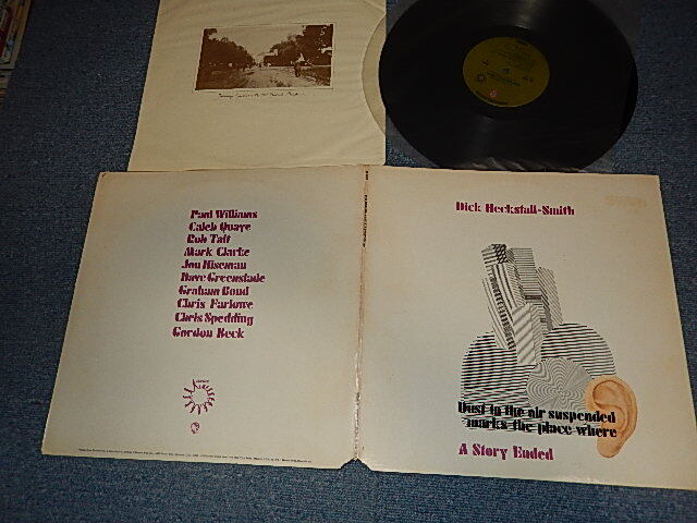 画像1: Dick Heckstall-Smith - A Story Ended (With INSERTS)  (Ex++/Ex+++ CUT OUT, EDSP) / 1972 US AMERICA ORIGINBAL "GREEN with 'WB' Label" Used LP