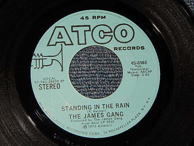 画像1: JAMES GANG - STANDING IN THE RAIN  A)MONO  B)STEREO (MINT-/MINT-) / 1973 US AMERICA ORIGINAL "PROMO ONLY M/ST" Used 7" Single