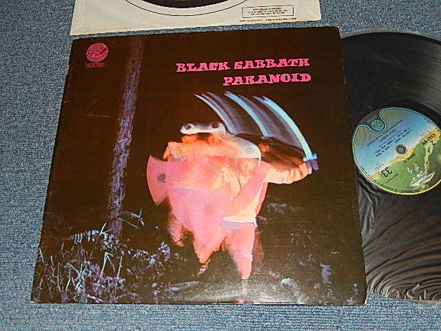 画像1: BLACK SABBATH - PARANOID  (Matrix #A)1 Y//2 B)2 Y//2) (MINT-/MINT-) /  1973 Version UK ENGLAND "RE-PRESS 2nd Press Label" Used LP 