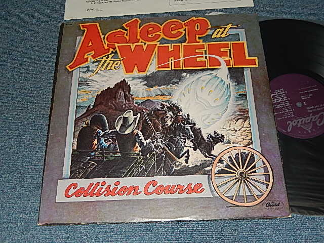 画像1: ASLEEP AT THE WHEEL - COLLISION COURSE (With CUSTOM INNER) (Ex+++/Ex+++) / 1978 US AMERICA ORIGINAL Used LP 