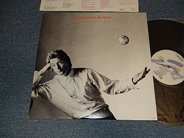 画像1: HUEY LEWIS & THE NEWS - SMALL WORLD (with CUSTOM INNER)(MINT-/MINT) / 1988 US AMERICA ORIGINAL Used LP
