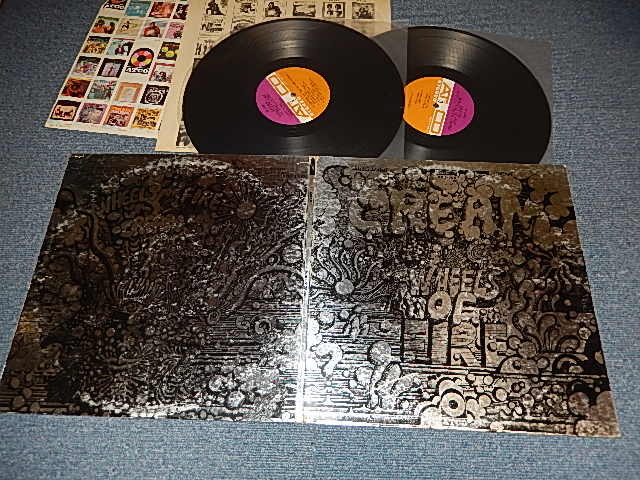 画像1: CREAM - WHEELS OF FIRE (Matrix #A)ST-C-681285-1A  T B)ST-C-681286-1B  T C)ST-C-681287-1B  T D)ST-C-681288-1B CT T) "TERRE HAUTE press in INDIANAPOLIS" (Ex++/Exz+++ EDSP) / 1968 US AMERICA ORIGINAL "PLUM/PURPLE & GOLD/BROWN Label" Used 2-LP's 