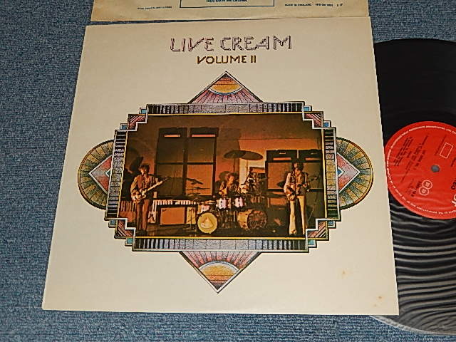 画像1: CREAM - LIVE CREAM VOLUME II (Matrix #A)2383119 A//21 420 1 1 1 7 B)2383119 B//1 420 1 1 15)  (Ex+/MINT-)  / 1972 UK ENGLAND ORIGINAL Used LP 