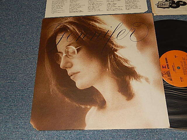 画像1: JENNIFER (JENNIFER WARNES)  - JENNIFER (With INSERTS) (Ex++/MINT- CUT OUT, EDSP) / 1972 US AMERICA ORIGINAL Used LP