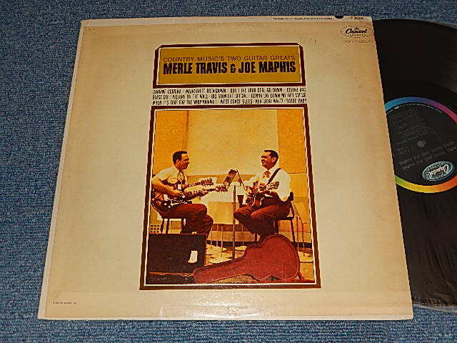 画像1: MERLE TRAVIS & JOE MAPHIS - COUNTRY MUSIC'S TWO GUITARS GREATS (MINT-/MINT-) / 1964 US  AMERICA ORIGINAL MONO Used LP 
