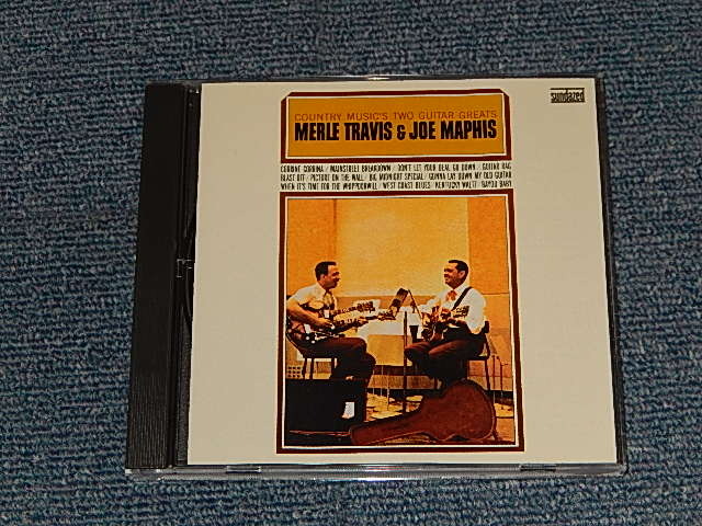 画像1: MERLE TRAVIS & JOE MAPHIS - COUNTRY MUSIC'S TWO GUITAR GREATS (MINT-/MINT) / 2005 US AMERICA ORIGINAL Used CD