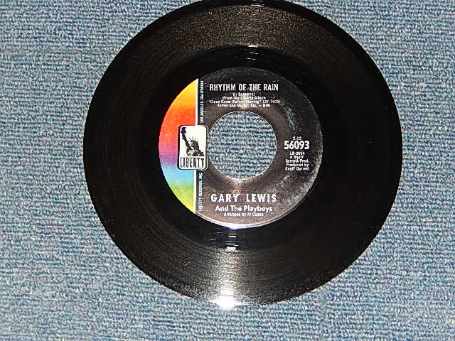 画像1: GARY LEWIS & THE PLAYBOYS - A)Rhythm Of The Rain   B)Mister Memory (Ex++/Ex++) / 1969 US AMERICA ORIGINAL Used 7"SINGLE 
