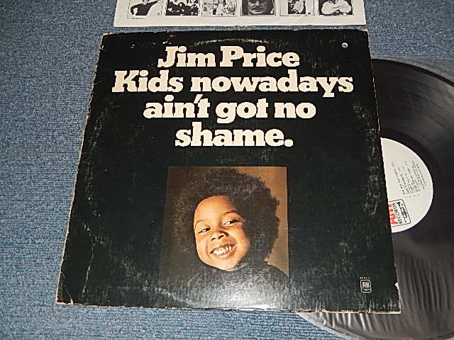 画像1: JIM PRICE - Kids Nowadays Ain't Got No Shame (Matrix # A)SP 4541 M-1 MR 16266(1) STERLING B)SP 4542 M-1 MR 16266-X(4) STERLING) "MR/MONARCH Press in CA" (Ex+/MINT- BB for PROMO) / 1971 US AMERICA ORIGINAL "WHITE LABEL PROMO" Used LP 