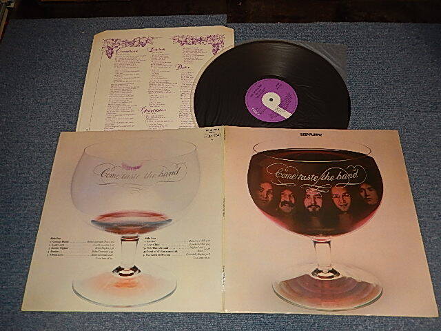 画像1: DEEP PURPLE - COME TASTE THE BAND (With CUSTOM INNER SLEEVE) (Matrix #A)TPSA-7515 A-1U 1 HM 1-2 KENDUN 5-1 A B)TPSA-7515 B-1U 1 AA 2-1 KENDUN 5-1 B) (MINT-/MINT) /1975 UK ENGLAND ORIGINAL 1st Press Label Used  LP 