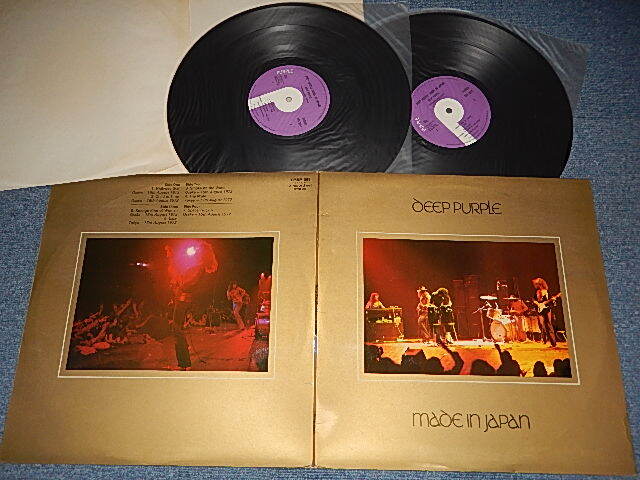 画像1: DEEP PURPLE - MADE IN JAPAN  (MATRIX #1U/1U/1U/1U) (MINT-/MINT)  / 1972 UK ENGLAND ORIGINAL "1st Press Label" Used 2-LP 