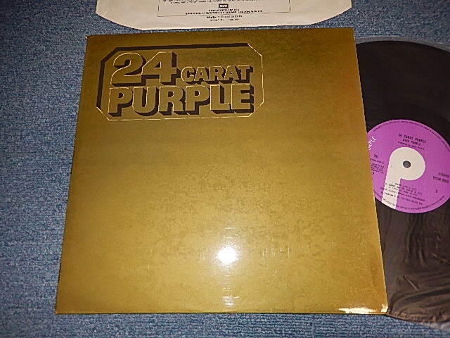 画像1: DEEP PURPLE - 24 KARAT (Matrix #A)TPSM-2002 A-1 RJL HO B)TPSM-2002 B-1 RJL LA) (MINT-/MINT) /1975 UK ENGLAND ORIGINAL 1st Press Label Used  LP 