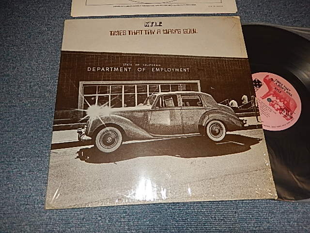 画像1: KYLE - TIMES THAT TRY A MAN'S SOUL (With INSERTS) (Ex+++/Ex+++ Looks:Ex+) / 1971 US AMERICA ORIGINAL Used LP    