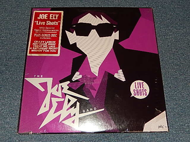 画像1: JOE ELY - LIVE SHOT : With Bonus EP  (SEALED CUT OUT) /1981 US AMERICA ORIGINAL "BRAND NEW SEALED" LP