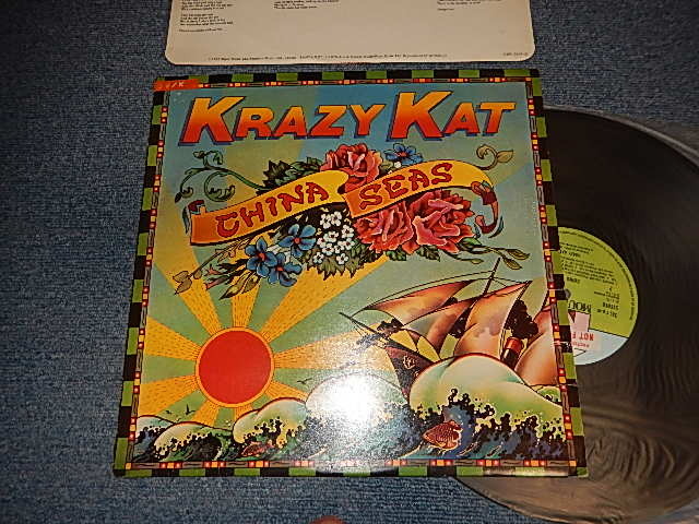 画像1: KRAZY KAT (BRITISH ROCK BAND) - CHINA SEAS (With CUSTOM INNER SLEEVE) (Ex-/I NT- SPLIT) / 1976 UK ENGLAND ORIGINAL "PROMO" Used LP    
