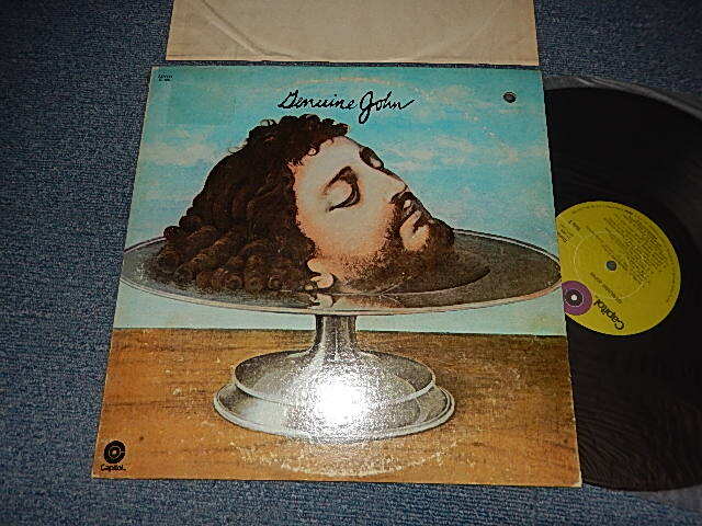 画像1: GENIUNE JOHN - GENIUNE JOHN (Ex++/MINT- BB for PROMO) / 1970 US AMERICA ORIGINAL "PROMO BB HOLE" "GREEN Label" Used LP    