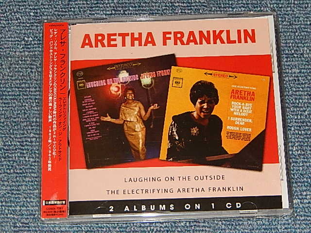 画像1: ARETHA FRANKLIN - LAUGHING ON THE OUTSIDE / THE ELECTRIFYING ARETHA FRANKLIN ラーフィング・オン・ジ・アウトサイド/エレクトリファイング・アレサ・フランクリン (SEALED) /  2008 輸入盤国内仕様 帯・日本語解説付き "BRAND NEW SEALED" LP　 