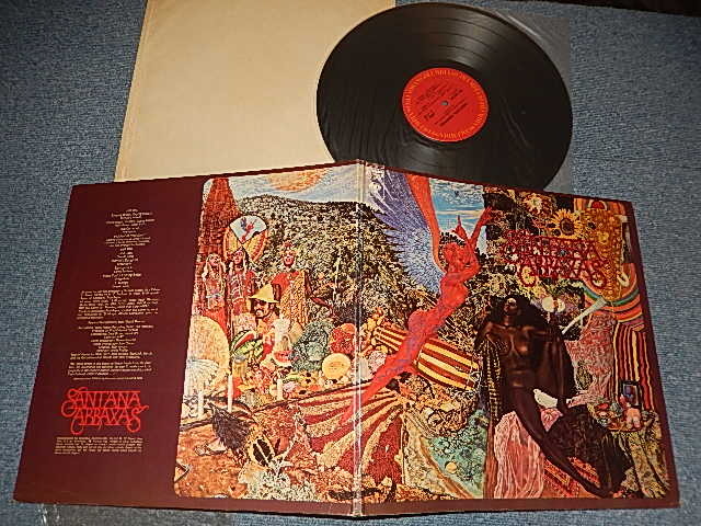 画像1: SANTANA - ABRAXAS (Matrix #A)PAL 30130 2G P   B)PBL 30130 1H P) "PITMAN Press in NJ"(Ex+++/MINT-) /1970 US AMERICA ORIGINAL Used LP 