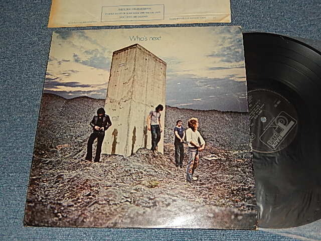 画像1: THE WHO  -  WHO'S NEXT (Matrix # A//4/B//4)(Ex++/Ex++) )/ 1972 UK ENGLAND "NO 'POLYDOR' Logo PRINTED ON BACK COVER" Used  LP 