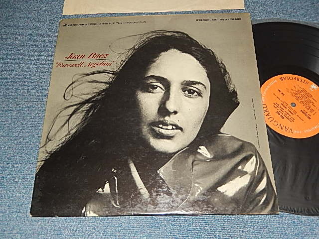 画像1: JOAN BAEZ - FAIREWELL ANGELINA (Ex+/Ex+) / 1965 US AMERICA ORIGINAL "ORANGE LABEL Version" l STEREO Used LP 