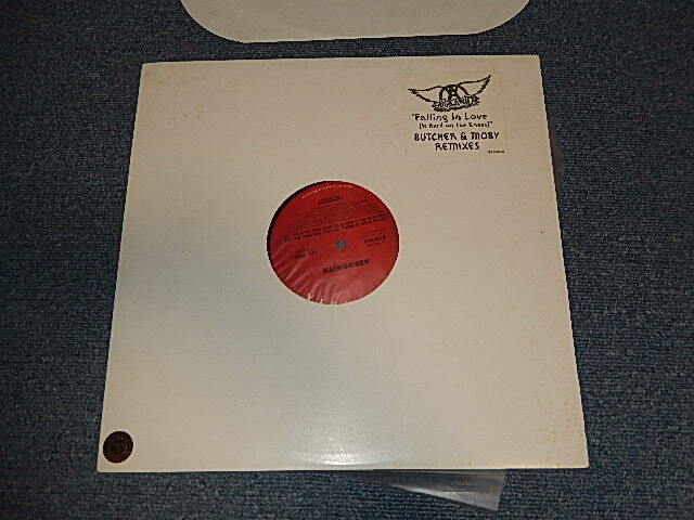 画像1: AEROSMITH - Falling In Love (Is Hard On The Knees) Butcher & Moby Remixes (Ex+++/Ex+++) / 1997 US AMERICA "PROMO ONLY" Used 12" Single