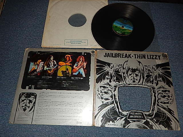 画像1: THIN LIZZY - JAILBREAK (Matrix # A)1Y//1 M B)2Y//2 M) (Ex++/MINT- Looks:Ex++) / 1976 UK ENGLAND ORIGINAL "1st PRRESS DIE-CUT COVER" Used LP 
