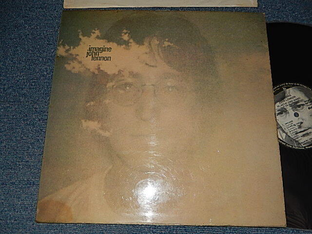 画像1: JOHN LENNON - IMAGINE (NO POSTER) (NO CUSTOM INNER) (FULLY LAMINATED COVER!) (MINT-/MINT- Looks:Ex++, MINT-) / 1971 UK ENGLAND ORIGINAL JACKET + FRENCH WAX/VINYL Used LP 