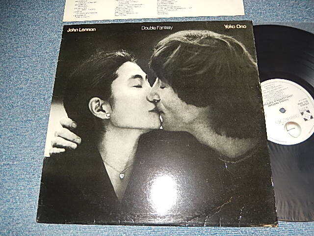 画像1: JOHN LENNON of THE BEATLES & YOKO ONO - DOUBLE FANTASY (With CUSTOM INNER) (Matrix #A)GHS-1-2001 UK SET-59913 1 A5 STAERING W-8 B)GHS-2-2001 RE-1 UK-SET-5 K99131 B5 STERLING WW-6 KD   VERY RARE MATRIX Number)(Ex+++/MINT-) / 1980 UK ENGLAND ORIGINAL Used LP 
