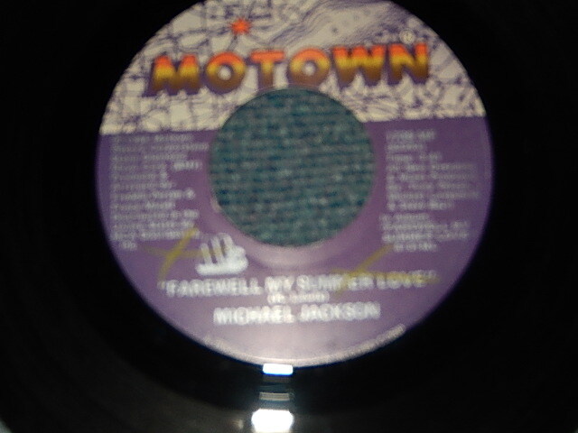 画像1: MICHAEL JACKSON - A) Farewell My Summer Love   B)Call On Me (Ex++/MINT-) / 1984 US AMERICA ORIGINAL Used 7" Single  