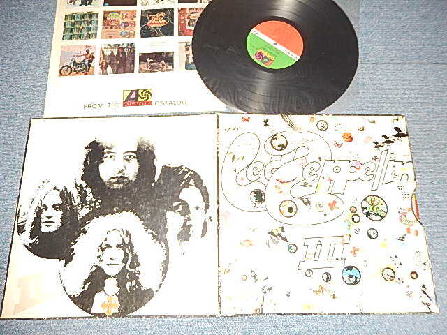 画像1: LED ZEPPELIN -  III (Matrix #A)ST-A-702005-B  △ One Mastercraft PR -Do What Thou Wilt- AT B)ST-A-702006-A  (2) two  Mastercraft PR  -So Mote Be It- AT) "PR/PRESSWELL press in ANCORE in NEW JERSEY" (Ex++/Ex++) / 1970 US AMERICA ORIGINAL "1st Press '1841 BROADWAY' Label" Used LP 
