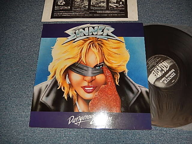 画像1: SINNER - DANGEROUS CHARM (With CUSTOM INNER SLEEVE) (MINT-/MINT) / 1987 GERMANY GERMAN ORIGINAL Used LP 