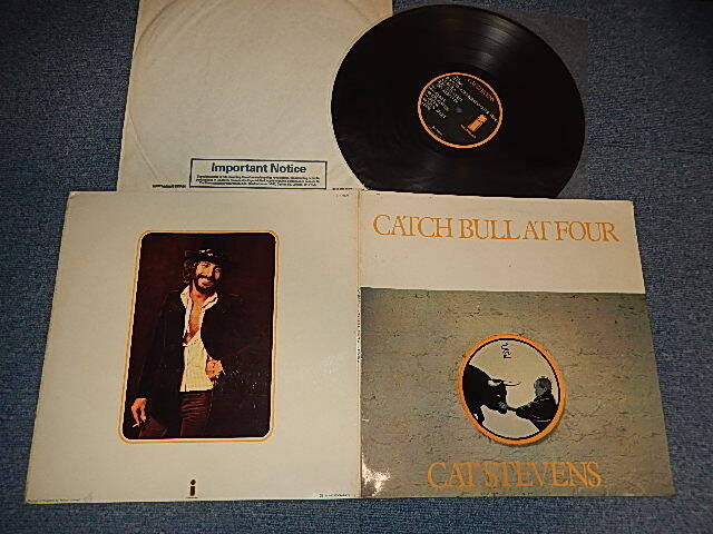 画像1: CAT STEVENS - CATCH BULL AT FOUR ( Matrix #A) ILPS-9206-A-4U  STERLING LH  B) ILPS-9206-B-3U  STERLING LH) (Ex+++/Ex+ Looks:Ex+) / 1972 UK ENGLAND ORIGINAL Used LP 