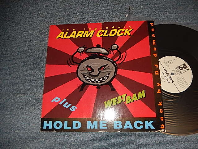 画像1: WestBam / WEST BAM - ALARM CLOCK  / Hold Me Back (Ex/Ex++) / 1990 UK ENGLAND ORIGINAL Used 12"
