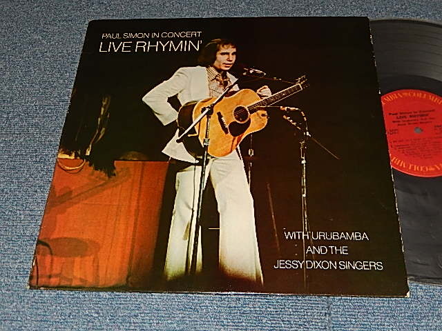 画像1: PAUL SIMON (SIMON & GARFUNKEL) - IN CONCERT : LIVE RHYMIN' (Ex+++~EX++/MINT- Looks:Ex+++) / 1974 US AMERICA ORIGINAL Used LP