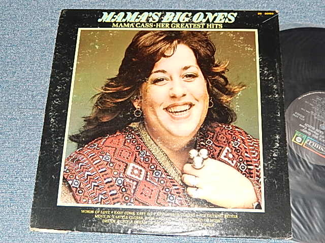 画像1: MAMA CASS (ELLIOT) of MAMAS & PAPAS - MAMA'S BIG ONES : MAMA CASS-HER GREATEST HITS ( MATRIX #A) DS-50093-A-RE   B) DS-50093-B ) (Ex+/Ex+++ EDSP) / 1970 US AMERICA ORIGINAL Used LP 