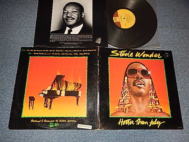 画像1: STEVIE WONDER - HOTTER THAN JULY (With CUSTOM INNER) (Ex++/MIMT-) / 1980 US AMERICA ORIGINAL Used LP 